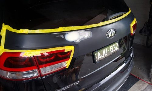 Kia Car Scratch Repair After